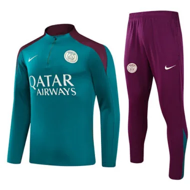 24-25 PSG Long Sleeve Training Suit Football Shirts(9)