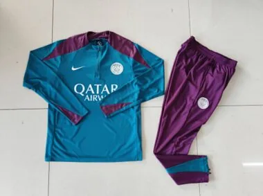 24-25 PSG Long Sleeve Training Suit Football Shirts(9)