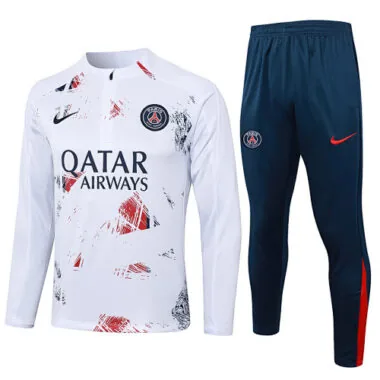 24-25 PSG Long Sleeve Training Suit Football Shirts(10)