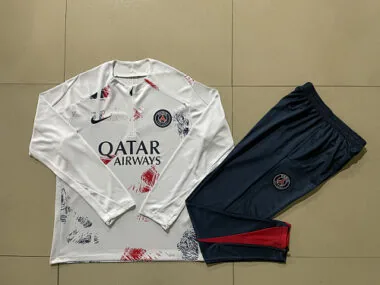 24-25 PSG Long Sleeve Training Suit Football Shirts(10)