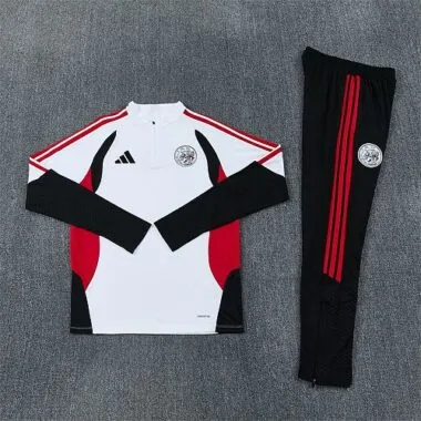 26-27 Ajax White Training Kit Soccer T-Shirt AAAAJersey Supply Yupoo
