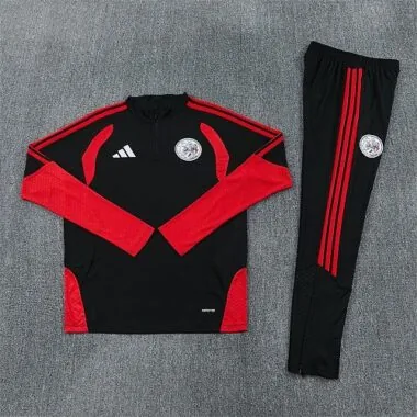 26-27 Ajax Black Training Kit Soccer T-Shirt AAAAJersey Supply Yupoo