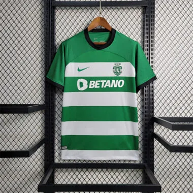 23-24 Sporting Lisbon Home Shirt Football Jerseys Yupoo
