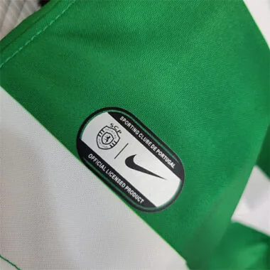 23-24 Sporting Lisbon Home Shirt Football Jerseys Yupoo