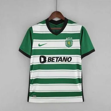 22-23 Sporting Lisbon Home Shirt Football Jerseys Yupoo