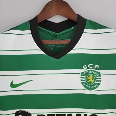 22-23 Sporting Lisbon Home Shirt Football Jerseys Yupoo