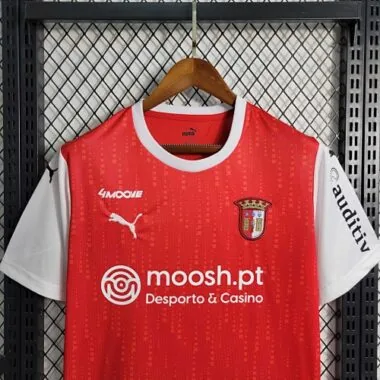 23-24 Braga Home S-XXL Soccer Jersey