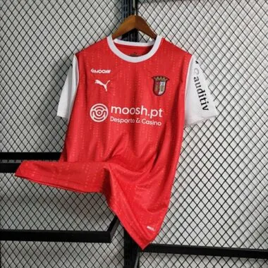 23-24 Braga Home S-XXL Soccer Jersey