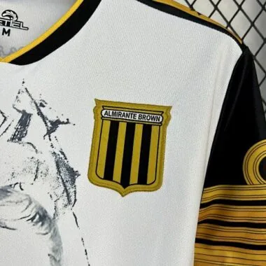 24-25 Almirante Brown Admiral White Kit Commemorative Edition Soccer AAAAJersey