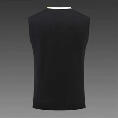 22-23 Dortmund vest training suit kit black and white