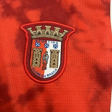 25-26 Braga Home Kids Kit Soccer T-Shirt AAAAJersey Supply Yupoo
