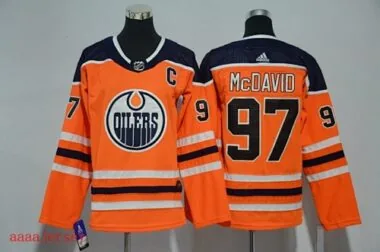 Edmonton Oilers kids hockey jersey SM-LXL 埃德蒙顿油人队童装冰球服