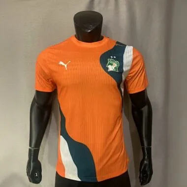 2023 Ivory Coast Orange Kit Player Version Shirts Football