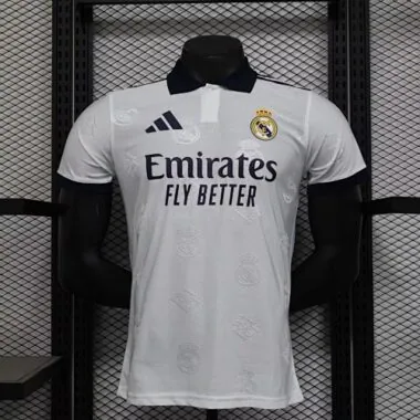 25-26 Real Madrid White Kit Special Edition Player Version Soccer