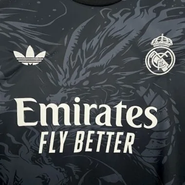 24-25 Real Madrid Black Kit Special Edition Soccer AAAAJersey