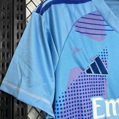 24-25 Real Madrid Blue Goalkeeper Kit Sport AAAAJersey Yupoo