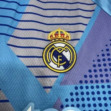 24-25 Real Madrid Blue Goalkeeper Kit Sport AAAAJersey Yupoo