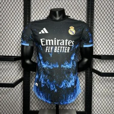 24-25 Real Madrid Ocean Blue Special Edition Player Version Shirt Sport AAAAJersey Yupoo