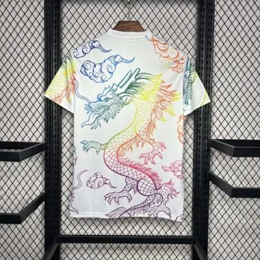 24-25 Real Madrid Rainbow Dragon White Training Kit Sport AAAAJersey Yupoo