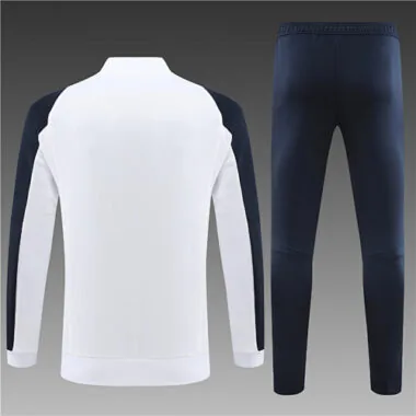 23-24 Real Madrid White Kits Long Sleeve Training Suit Cheap Jerseys Yupoo