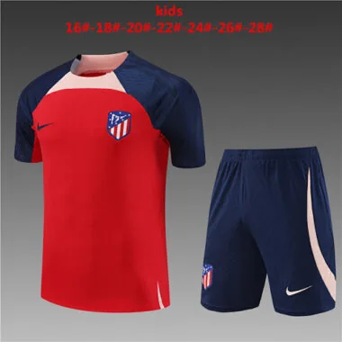 23-24 Atlético Madrid voetbalshirts voor kinderen