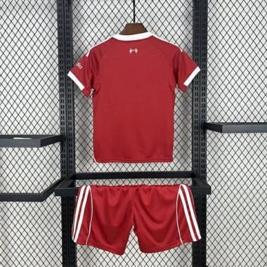 Liverpool 2025/26 Home Kids Kit