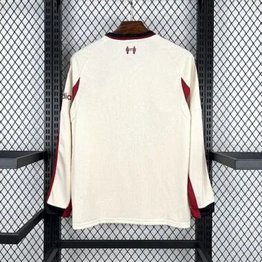 25-26 Liverpool Away Long Sleeves Kit Football T-Shirt Joy