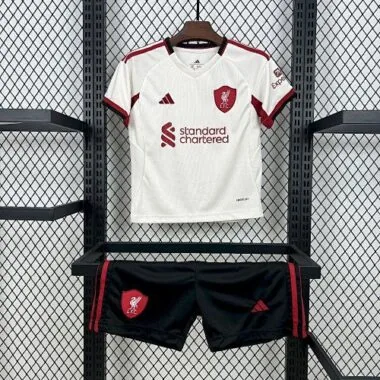 Liverpool 2025/26 Away Kids Kit