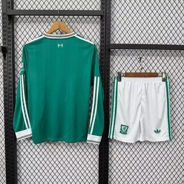 25-26 Liverpool Third Long Sleeves Kit Soccer T-Shirt
