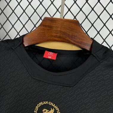 25-26 Liverpool Istanbul 20th Anniversary Black T-Shirt Football Apparels Soccer