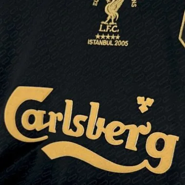 25-26 Liverpool Istanbul 20th Anniversary Black T-Shirt Football Apparels Soccer