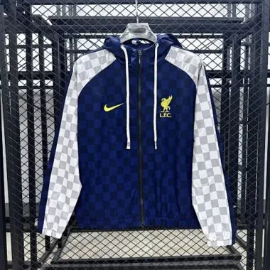 25-26 Liverpool Windbreaker Jackets Kit Soccer T-Shirt