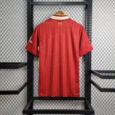 24-25 Liverpool Home Kit Soccer Uniforms Football S-4XL