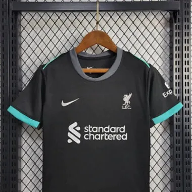 24-25 Liverpool Away Kid Kits Youth Apparels Football