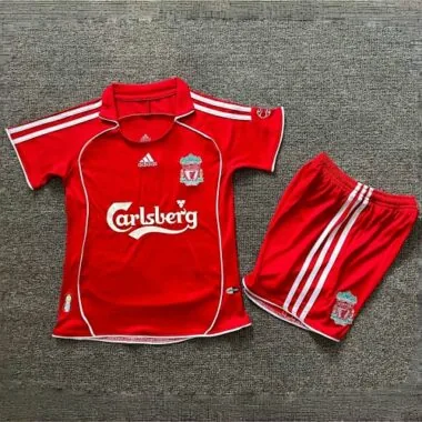 Liverpool 2006/08 Home Retro Kids Kit