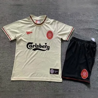 Liverpool 1996/97 Away Retro Kids Kit