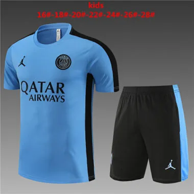 23-24 PSG Kids Training Soccer Jerseys (2)