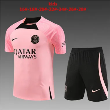 23-24 PSG Kids Training Soccer Jerseys (6)