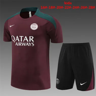 23-24 PSG Kids Training Soccer Jerseys (8)