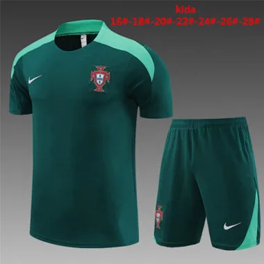23-24 Portugal Kids Training Soccer Jerseys
