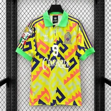 Mexico 1994 Multicolor Retro Goalkeeper Jersey
