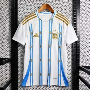 Argentina 2026 White Sky Blue Gold Special Edition Jersey