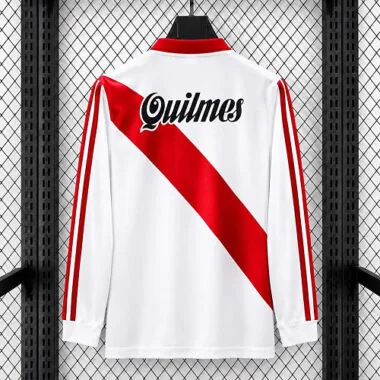 River Plate 1998/99 Home Long Sleeve Retro Jersey