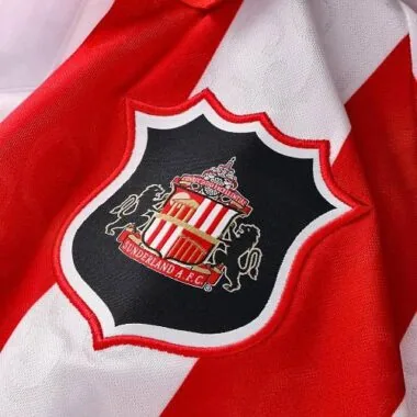 Sunderland 2026/27 Red White Black Collar Home Jersey