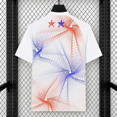 Paris Saint-Germain 2026/27 White Red Blue Pre-Match Jersey