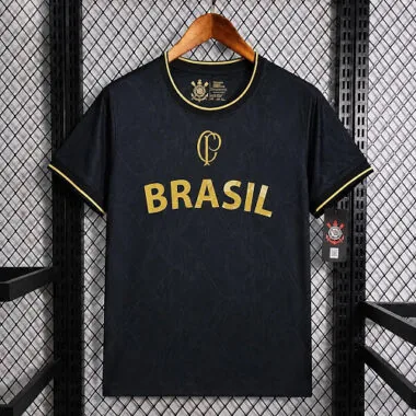 Corinthians 2026/27 Black Brasil Retro Jersey