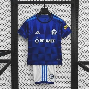 Schalke 04 2026/27 Home Kids Kit