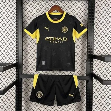 Manchester City 2026/27 Away Kids Kit