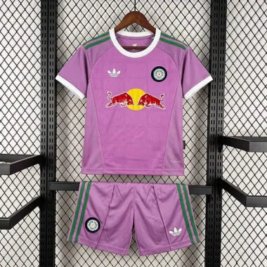 Leeds United 2026/27 Pink Goalkeeper Kids Kit - product image