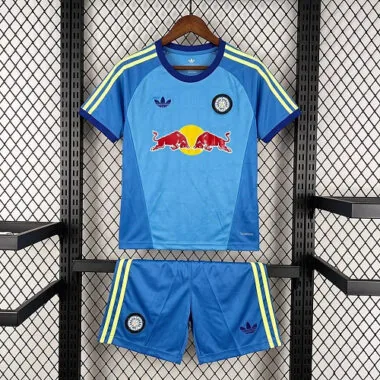 Leeds United 2026/27 Blue Goalkeeper Kids Kit - product image
